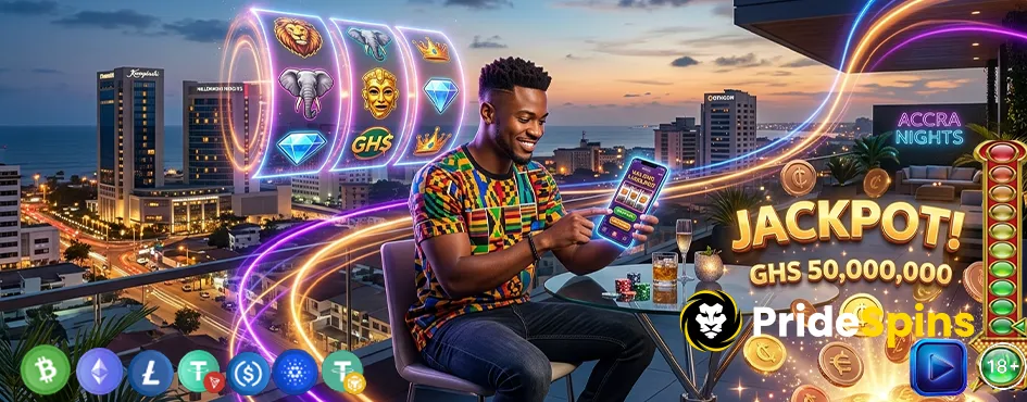 Games Casino PrideSpins Online Ghana